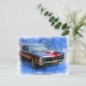 CARTE POSTALE GTO 1966 (Debout devant)