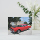 Carte Postale GTX Plymouth 70' (Debout devant)