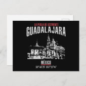 Carte Postale Guadalajara (Devant / Derrière)