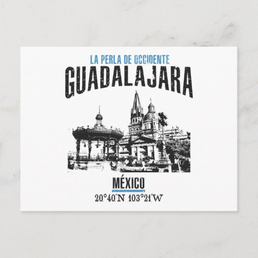 Carte Postale Guadalajara (Devant)