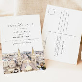 Carte Postale GUADALAJARA MEXICO City Skyline Enregistrer la dat