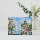 Carte Postale Guadalajara, México Hospicio Cabañas (Debout devant)