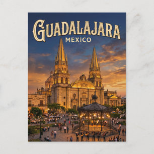 Carte Postale Guadalajara Mexique