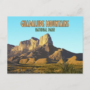 Carte Postale Guadalupe Mountain National Park Texas