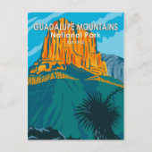 Carte Postale Guadalupe Mountain National Park Texas Vintage (Devant)