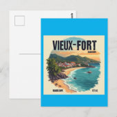 CARTE POSTALE GUADELOUPE (Devant / Derrière)