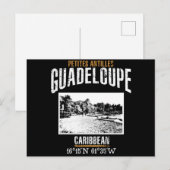 Carte Postale Guadeloupe (Devant / Derrière)
