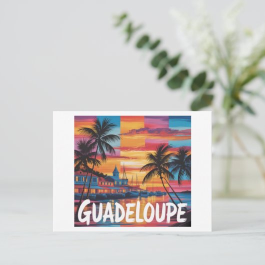 Carte Postale Guadeloupe (Debout devant)
