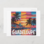 Carte Postale Guadeloupe (Devant / Derrière)