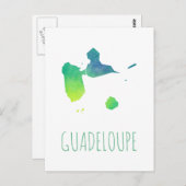 Carte Postale Guadeloupe (Devant / Derrière)