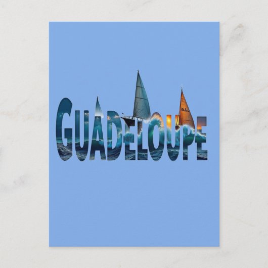 CARTE POSTALE GUADELOUPE (Devant)