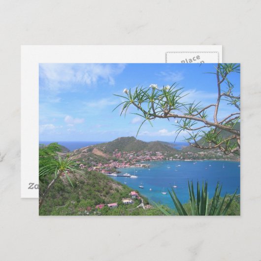 Carte Postale Guadeloupe - La Baie Des Saintes Vue (Devant / Derrière)