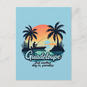 Carte Postale Guadeloupe Sunset Paradise