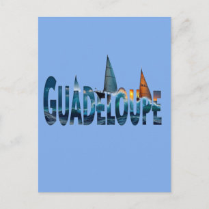 Carte Postale Guadeloupe Voiliers Postcard