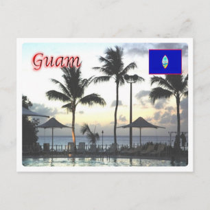 Carte Postale Guam - Coucher de soleil -