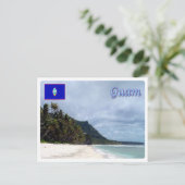 Carte Postale Guam - Plage - (Debout devant)