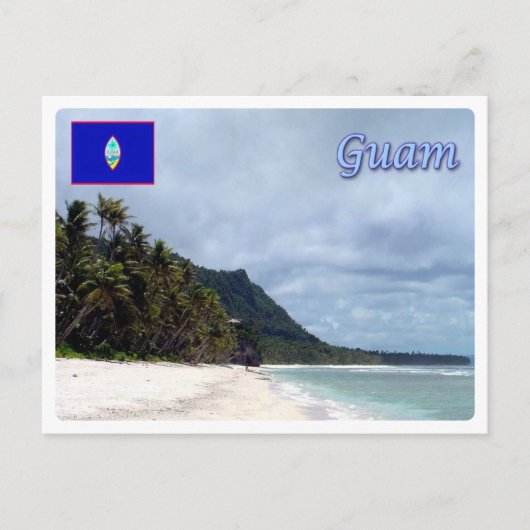 Carte Postale Guam - Plage - (Devant)