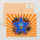 Carte Postale Guam Star (Devant / Derrière)