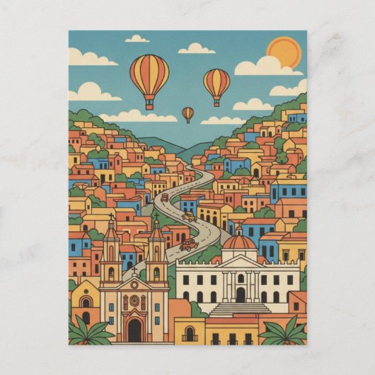 Carte Postale Guanajuato Mexique (Devant)