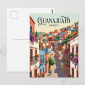 Carte Postale Guanajuato Mexique (Devant / Derrière)