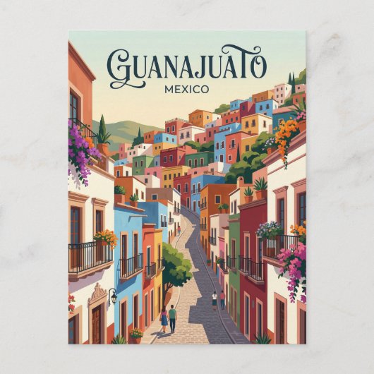 Carte Postale Guanajuato Mexique (Devant)