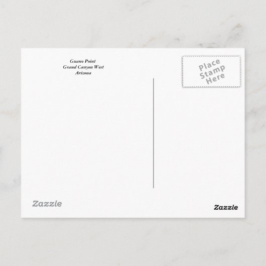 Carte Postale Guano Point (Dos)