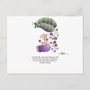 Carte postale GUARD MY LIFE par April McCallum