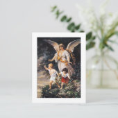 Carte Postale GUARDIAN ANGEL Bernhard Plockhorst 1886 (Debout devant)