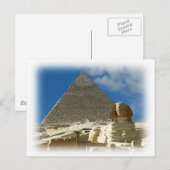 Carte Postale Guardian de Giza (Devant / Derrière)