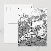 Carte Postale Guarulhos Brazil Map (Devant / Derrière)