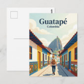 Carte Postale Guatapé Colombie (Devant / Derrière)