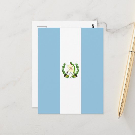 Carte Postale Guatemala (Devant/Arrière en situation)