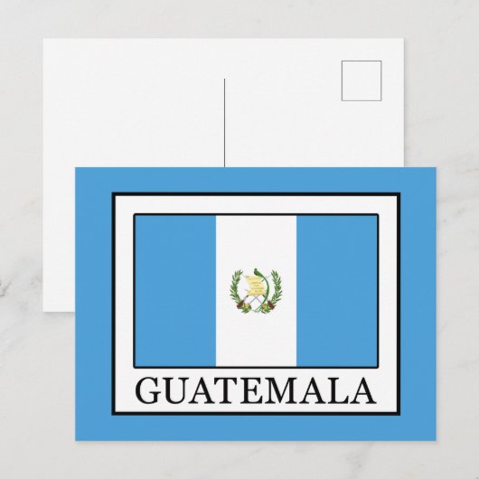 Carte Postale Guatemala (Devant / Derrière)