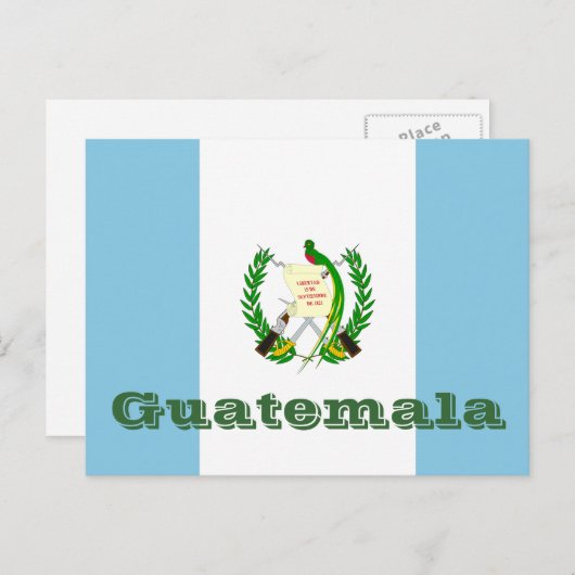 Carte Postale Guatemala (Devant / Derrière)