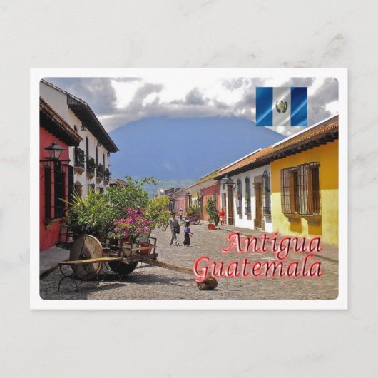 Carte Postale Guatemala - Antigua - Calle del Arco - (Devant)