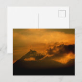 Carte Postale Guatemala - Antigua sunset (Devant / Derrière)