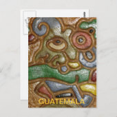 Carte postale Guatemala Art (Devant / Derrière)