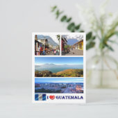 Carte Postale Guatemala - I Love - (Debout devant)