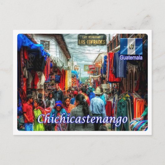 Carte Postale Guatemala - Santo Tomás Chichicastenango - (Devant)