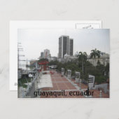 Carte Postale guayaquil, équateur (Devant / Derrière)