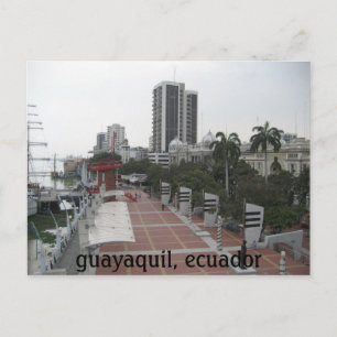 Carte Postale guayaquil, équateur