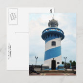 Carte Postale Guayaquil, Equateur, Phare (Devant / Derrière)