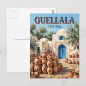 Carte Postale Guellala Tunisie (Devant / Derrière)