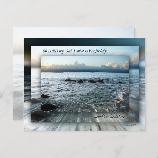 Carte Postale Guéri...prier (Devant / Derrière)