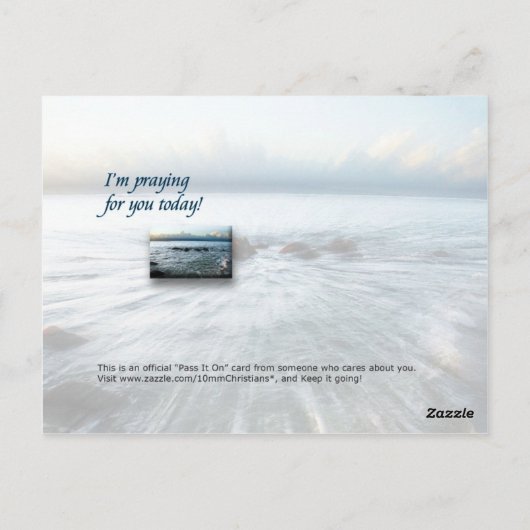 Carte Postale Guéri...prier (Dos)