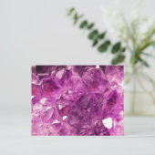 Carte Postale Guérir Améthyst Gemstone (Debout devant)