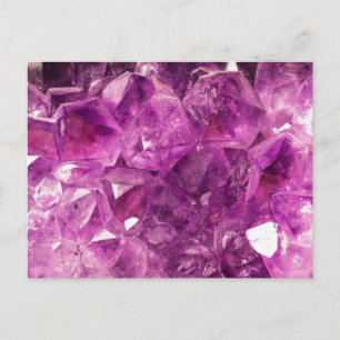 Carte Postale Guérir Améthyst Gemstone