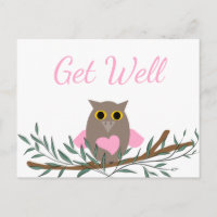 Guérissez Bien Hibou Rose