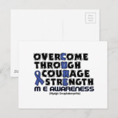 CARTE POSTALE GUÉRISSEZ...MOI (Devant / Derrière)