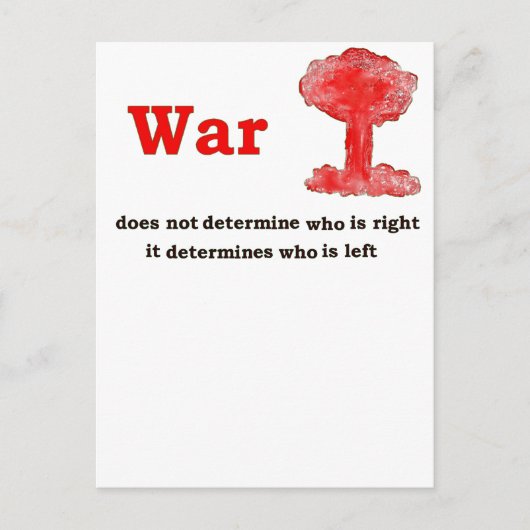 Carte Postale guerre (Devant)